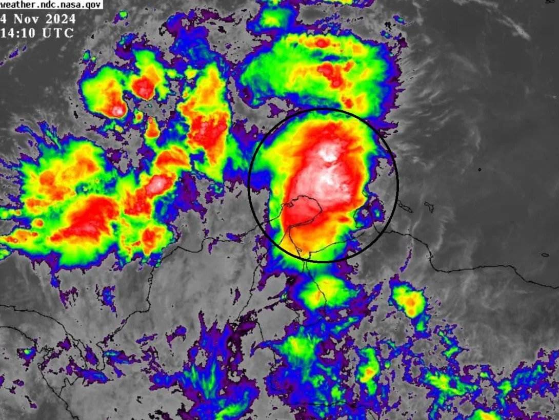 El fenómeno afecta a la región caribe del país.