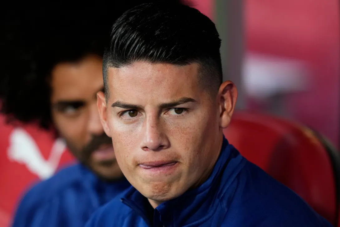 James Rodríguez, futbolista del Rayo Vallecano