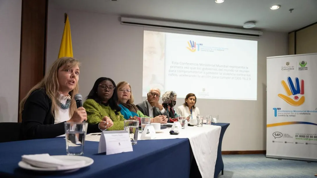 Las delegaciones de más de 100 países, en cabeza de la Unicef, se reunieron en Bogotá para coordinar acciones y políticas públicas en pro de los derechos de los niños y las niñas.