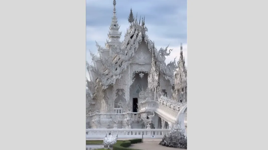 El Wat Rong Khun, el castillo blanco budista