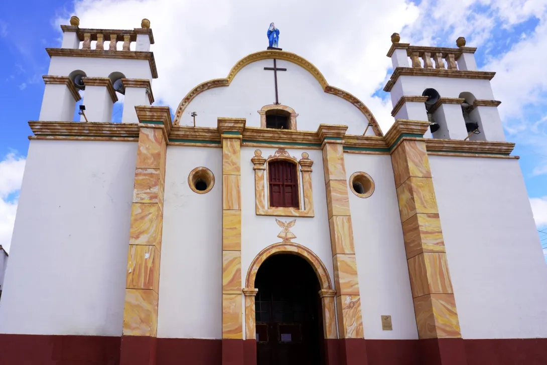 Parroquia Nuestra Señora del Socorro del municipio de Tota, en Boyacá.