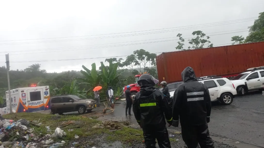 Bloqueo en vía a Buenaventura