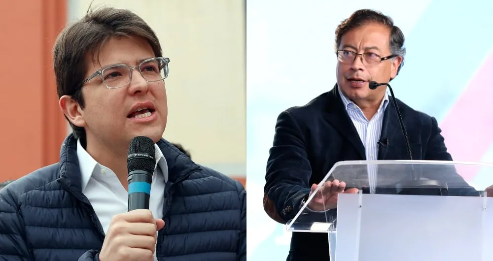 El senador Miguel Uribe le contestó al presidente Gustavo Petro.