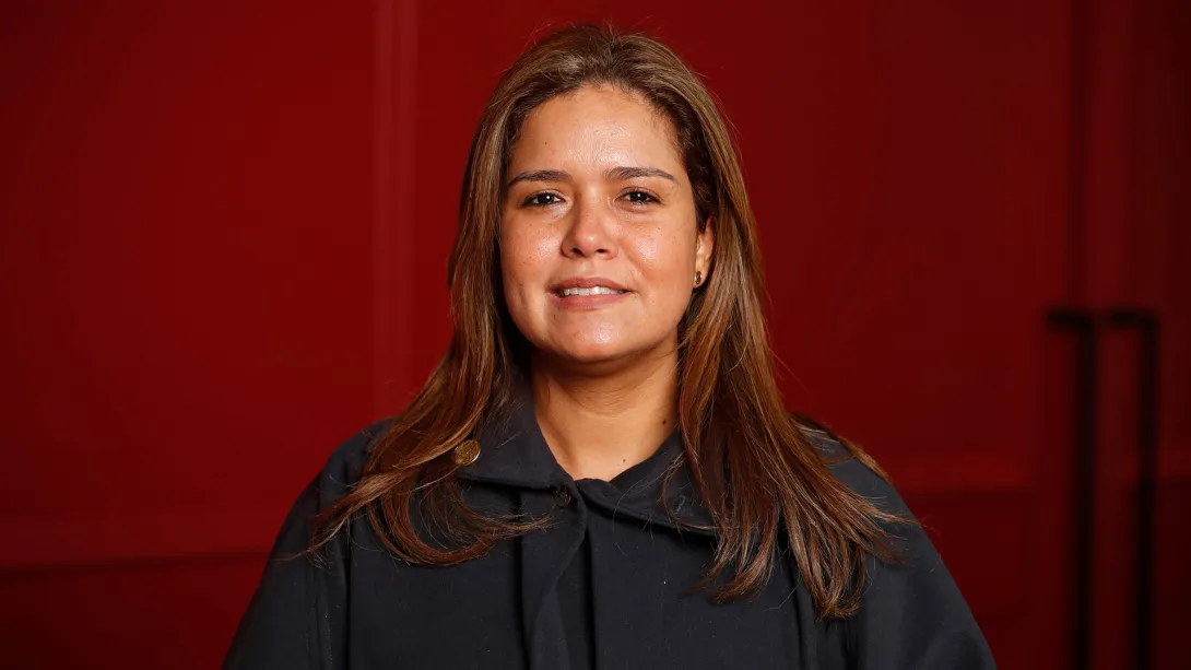 Karina Espinosa Oliver, senadora del Partido Liberal.