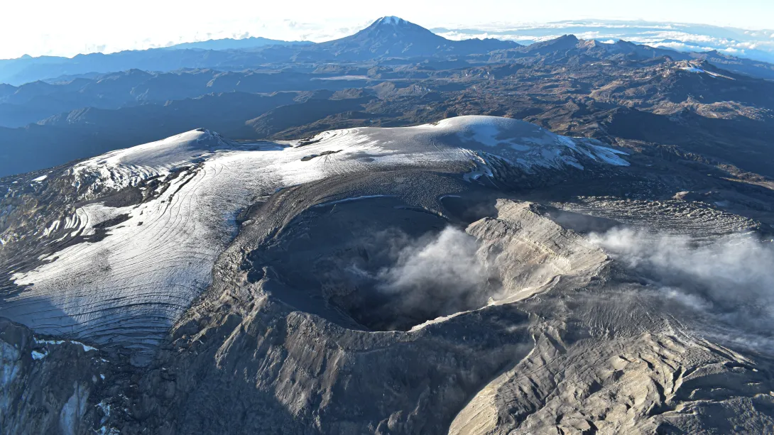 Colombia cuenta con un total de 23 volcanes activos.