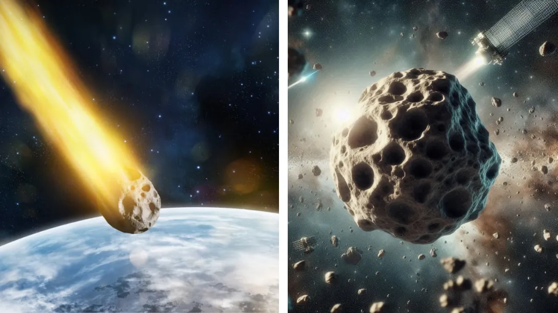 Sin tiempo de advertencia, un pequeño asteroide impactó la Tierra el pasado 22 de octubre. La Agencia Espacial Europea señala que el objeto fue divisado solo horas antes de su colisión.