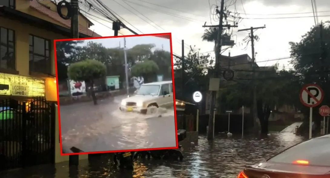 Lluvias en Bogotá y Cundinamarca hoy: videos de inundaciones en Cajicá y más municipios.