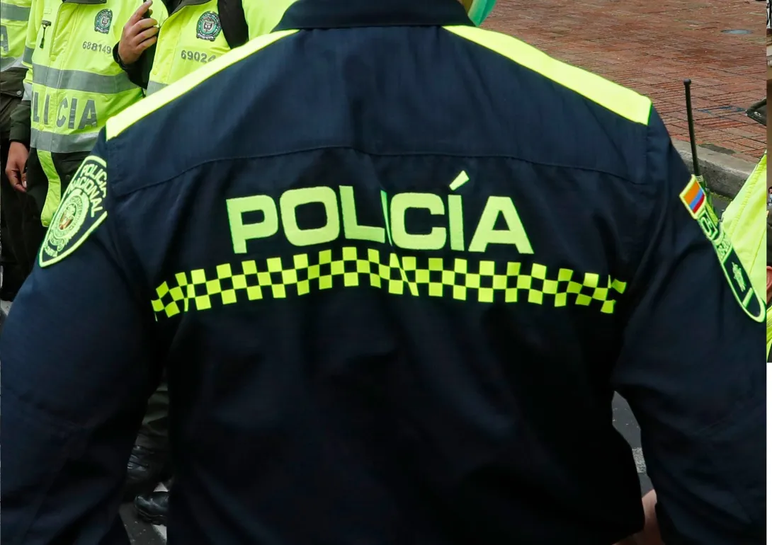 Plaza de Bolívar presentación del nuevo uniforme de la Policía Nacional de color azul y neón para las mujeres y hombres del modelo de vigilancia policial en los entornos urbanos
Bogota julio 19 del 2021
Foto Guillermo Torres Reina / Semana