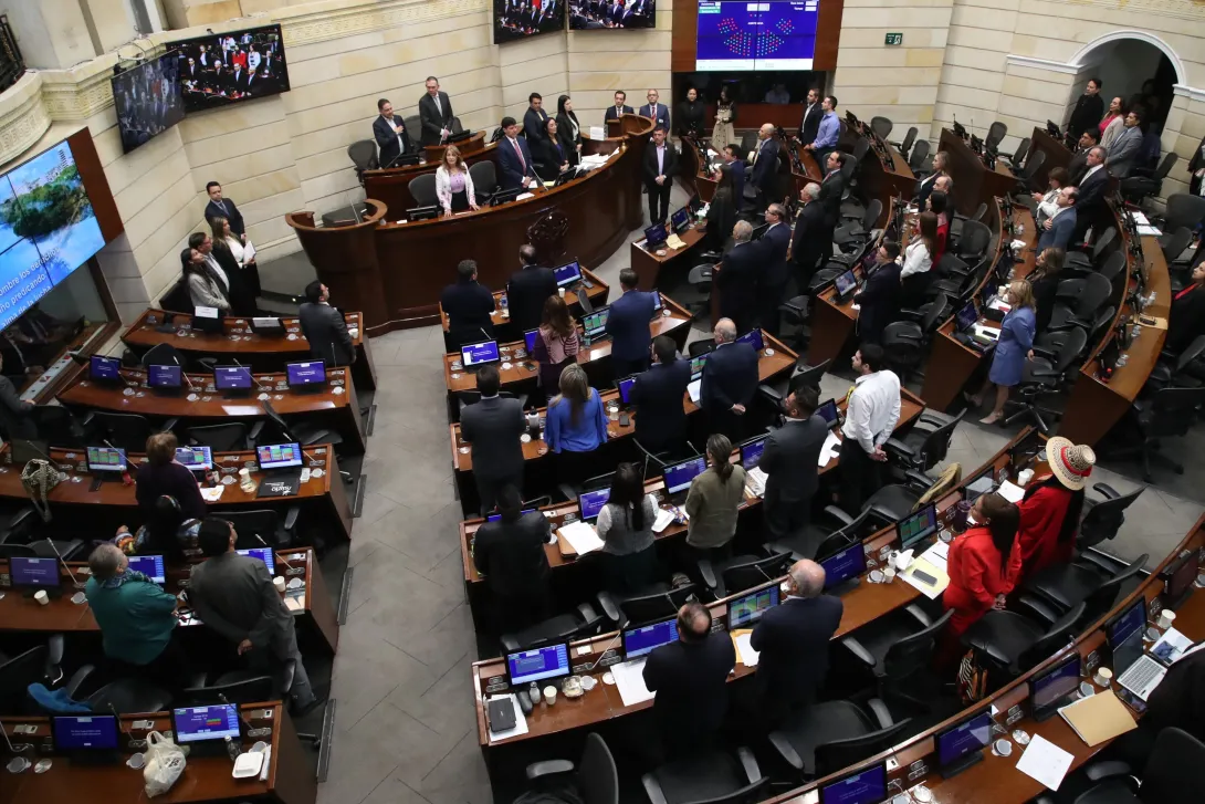 Plenaria del Senado de la República, primer debate de la reforma al Sistema General de Participaciones.
Agosto 29 2024