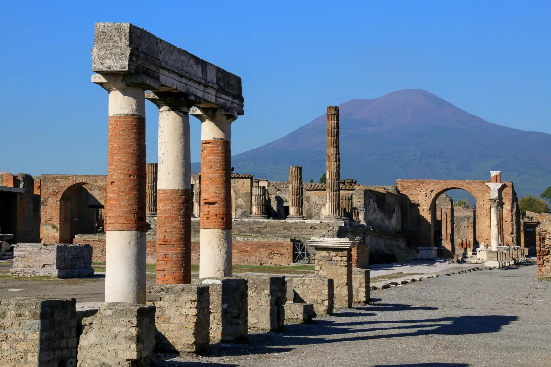 La ciudad de Pompeya era una antigua ciudad romana cerca de la moderna Nápoles en la región italiana de Campania.