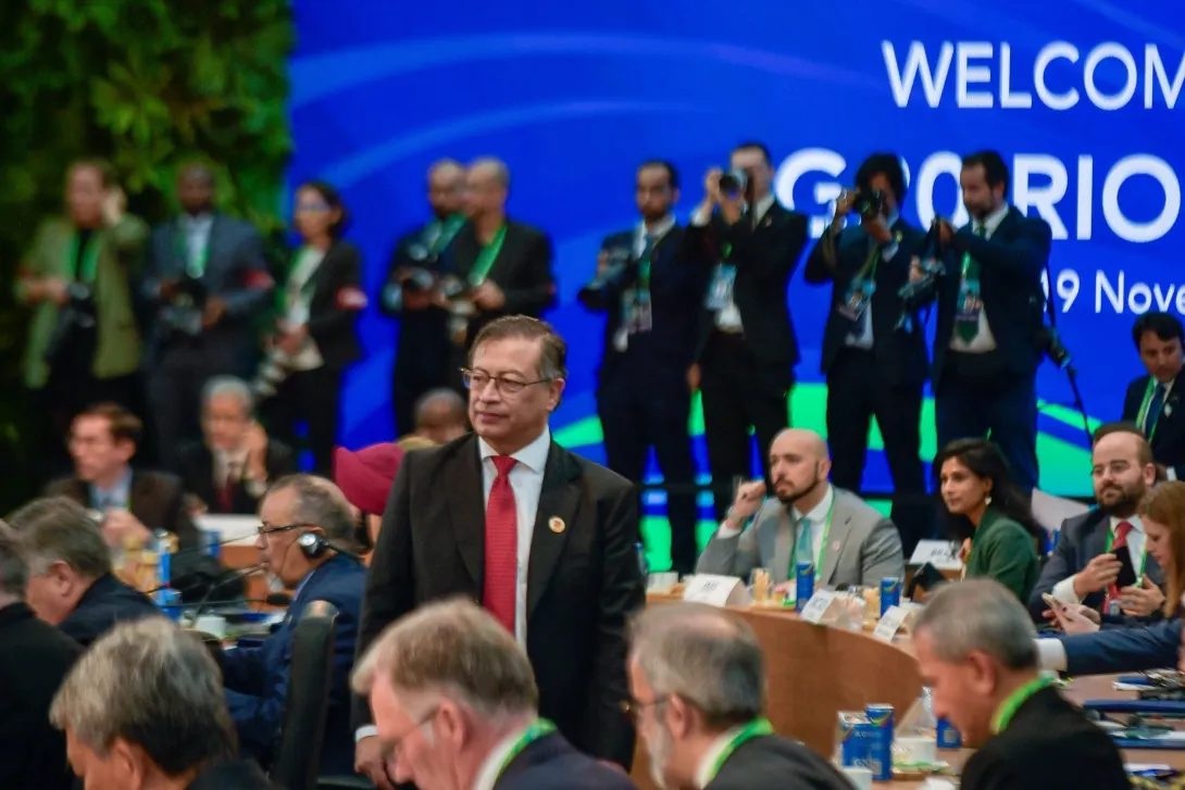 Ante la atenta mirada de Biden, Gustavo Petro propuso un ‘New Deal’ para salvar al mundo de la extinción