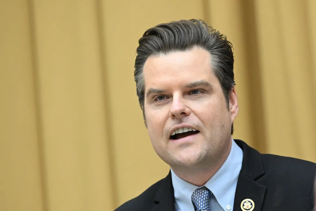 Matt Gaetz renunció a la opción de ser el nuevo Fiscal General de los Estados Unidos.