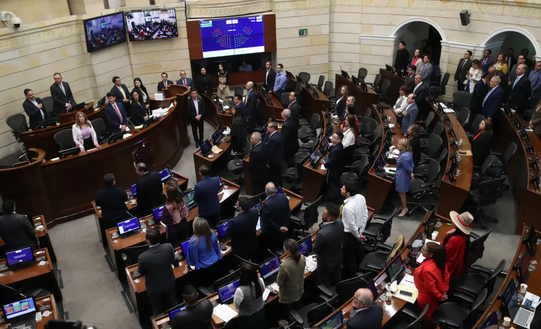 Plenaria del Senado de la República.