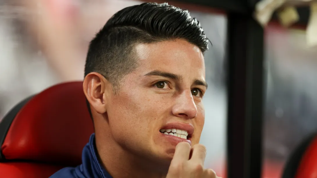 James Rodríguez descresta en España: foto deja en evidencia cambio radical del colombiano