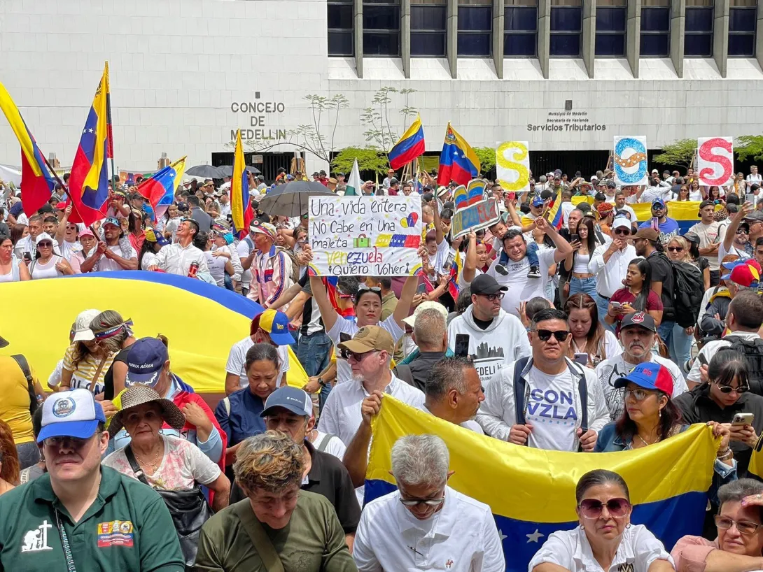 Nueva movilización mundial de venezolanos exige avances de la CPI en investigación contra Maduro.