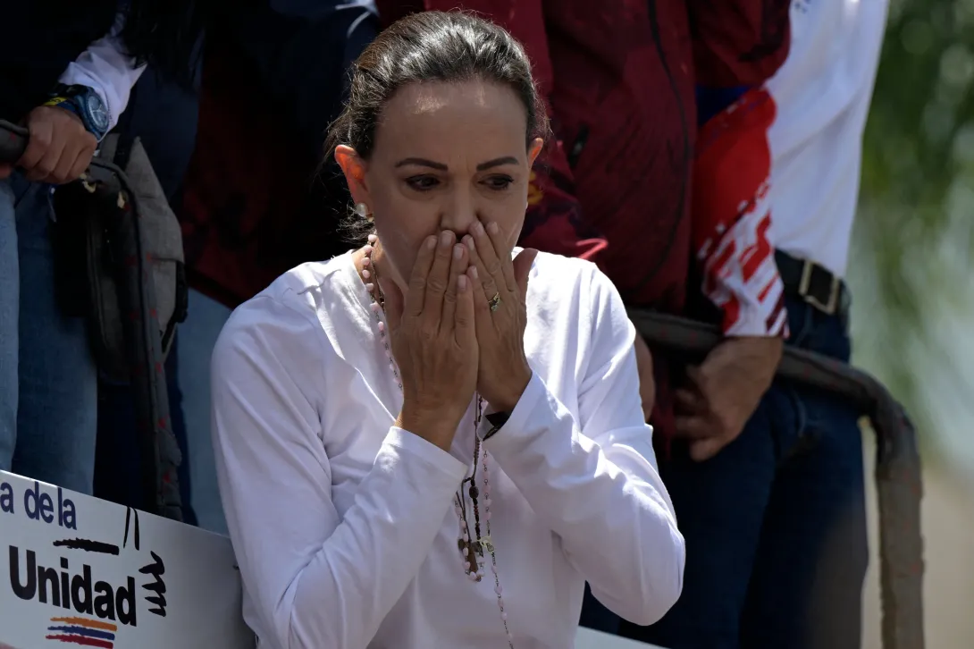 María Corina Machado, líder opositora venezolana.