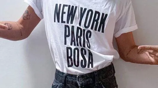 Camiseta del colectivo de moda colombiana THE BOSA YORK DREAM