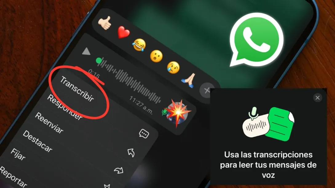 WhatsApp integra una herramienta revolucionaria para iOS: la transcripción de audios a texto ya es una realidad, ofreciendo una solución práctica y accesible para todos los usuarios.