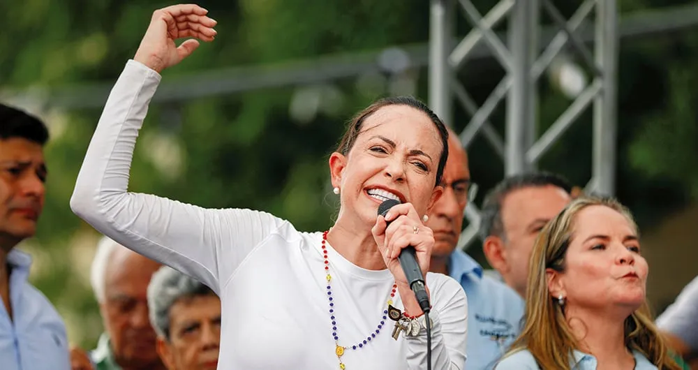 María Corina Machado, ingeniera industrial, fue diputada de la Asamblea Nacional de Venezuela entre 2011 y 2014, destacándose como una voz firme contra el chavismo.