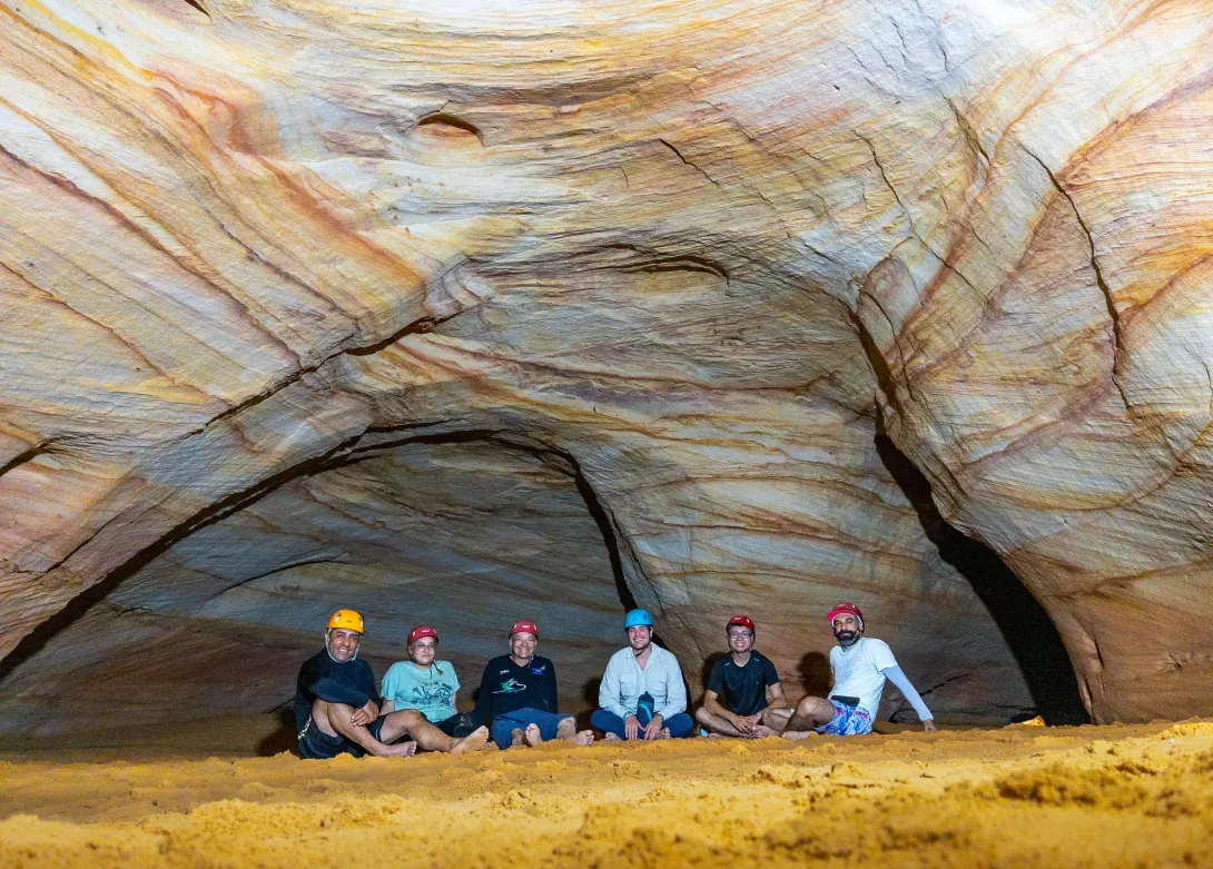 La Cueva de los siete colores se encuentra a unos 14 kilómetros de Florencia, la capital de Caquetá.