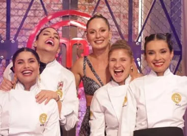 Claudia Bahamón y las finalistas de ‘MasterChef Celebrity’ 2024.