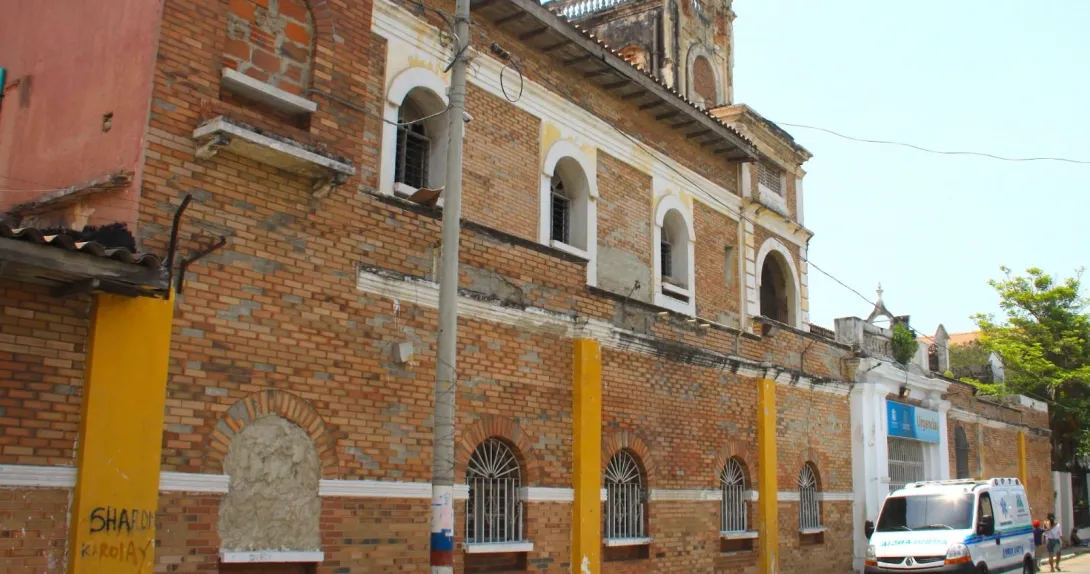 El icónico Hospital General de Barranquilla.