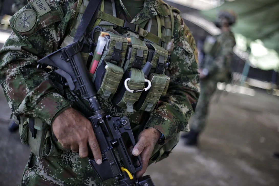 Soldados del Ejército Nacional. Imagen de referencia.