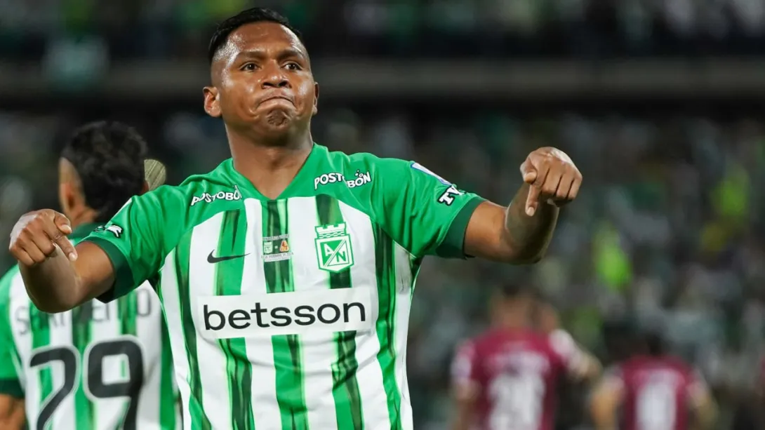 Alfredo Morelos, delantero de Atlético Nacional