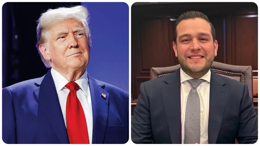 Donald Trump y Kevin Marino