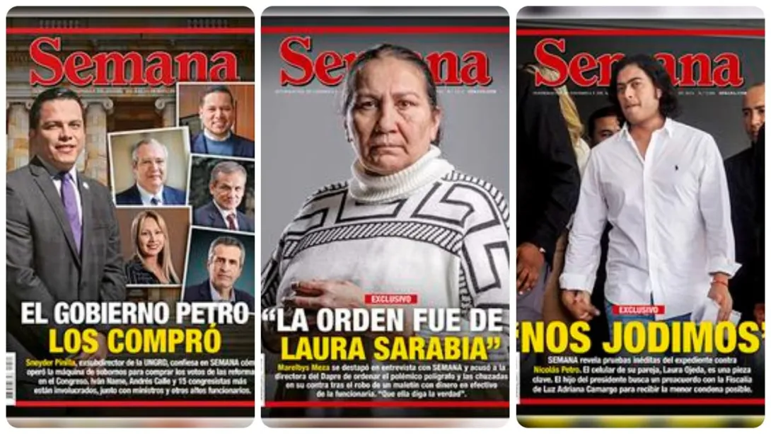 Algunas portadas de SEMANA de este 2024.