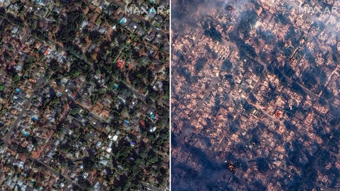 El estado está bajo alerta debido a los graves focos de incendio.