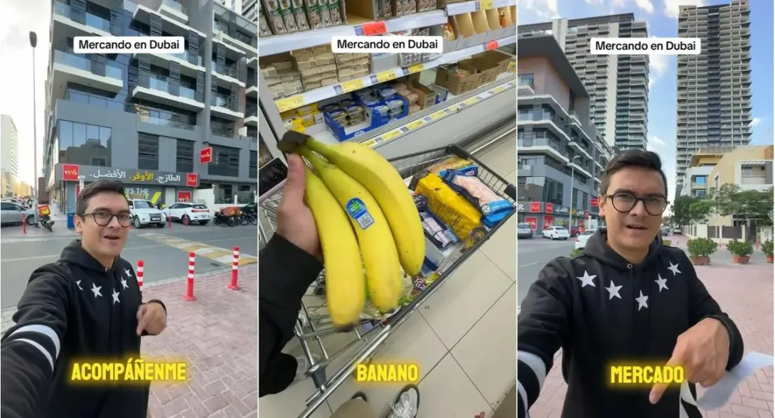 Colombiano mostró el supermercado D1 de Dubái (Viva) y precios lo aterraron por lo económicos: video es viral | Qué es D1 en Colombia