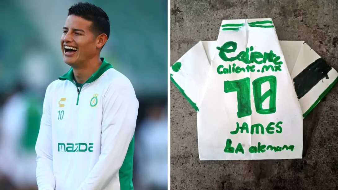 James Rodríguez protagoniza una emotiva historia entre los aficionados del Club León mexicano.