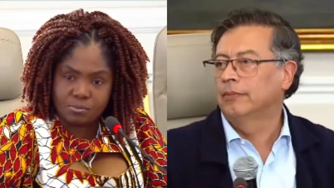 Francia Márquez y Gustavo Petro