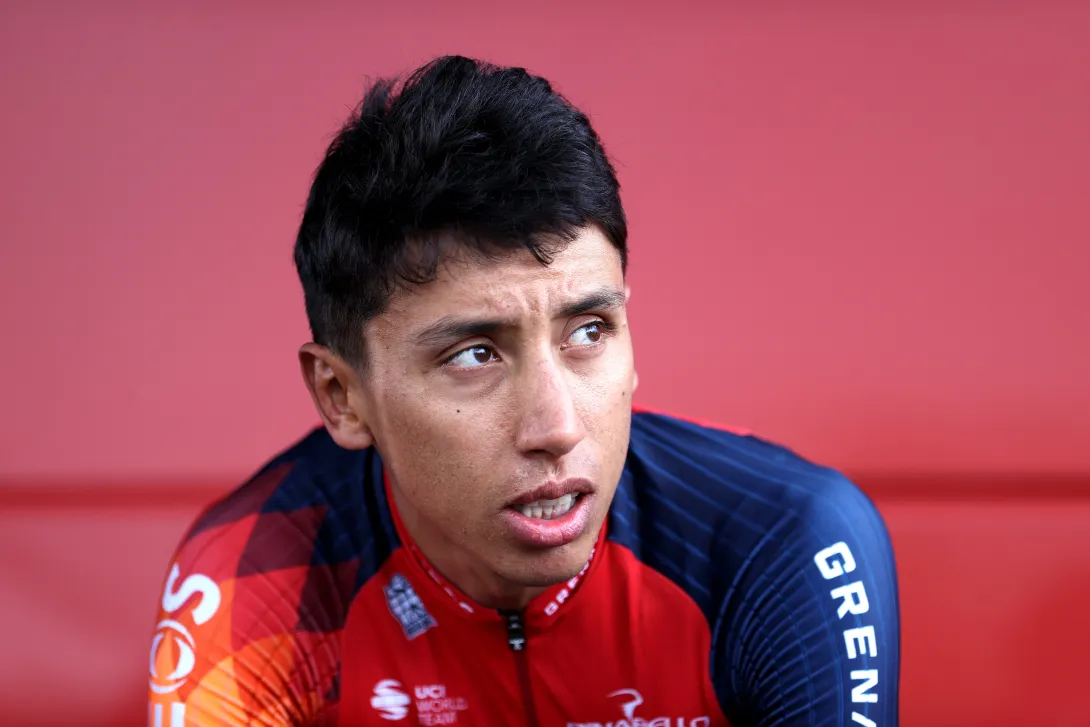 Egan Bernal, corredor del Ineos Grenadiers