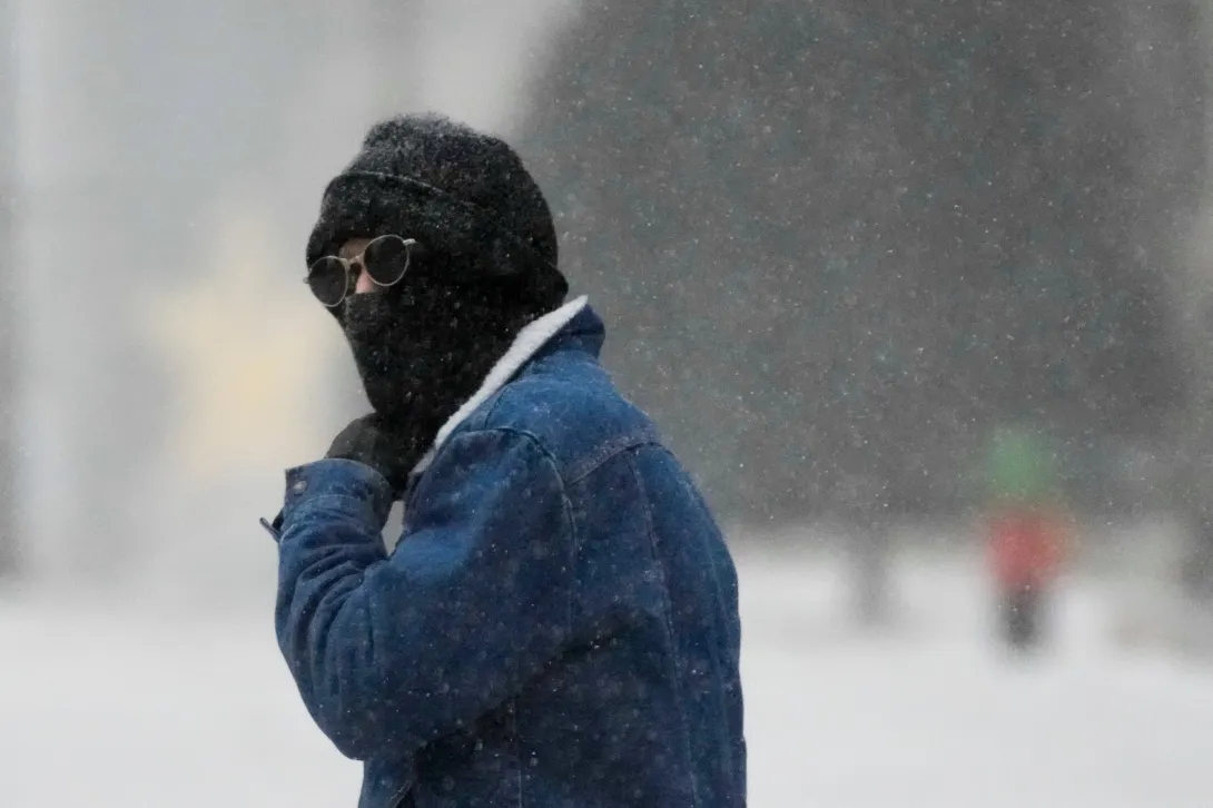 Estados Unidos y el Frente Frío 29: prepárese para el Frente Frío 29: prepárese para el descenso de temperaturas.
 (AP Photo/Morry Gash)