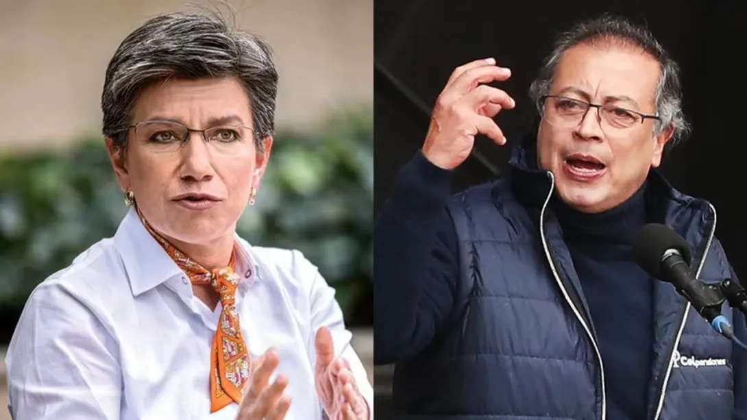 Claudia López ataca a Gustavo Petro y lo acusa de engañar a los jóvenes solo para ganar las elecciones presidenciales