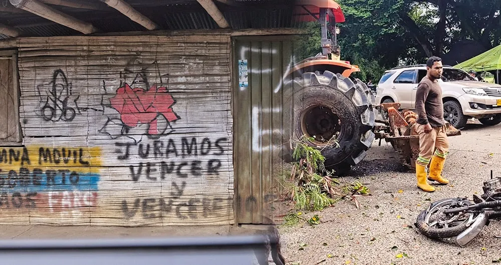   Este fue uno de los primeros hechos de atacantes suicidas registrados en Jamundí. En ese episodio murió el hombre que conducía la motocicleta y uno de los policías afectados por la onda explosiva. 