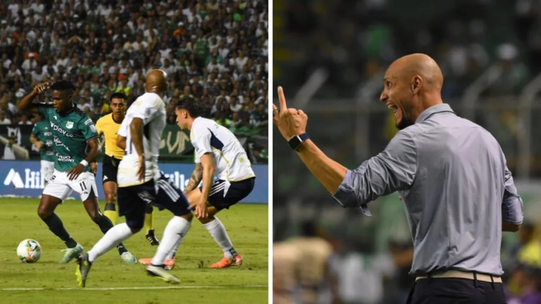 Hubo charla, en el camerino de Millonarios, tras derrota ante Deportivo Cali en Palmira.