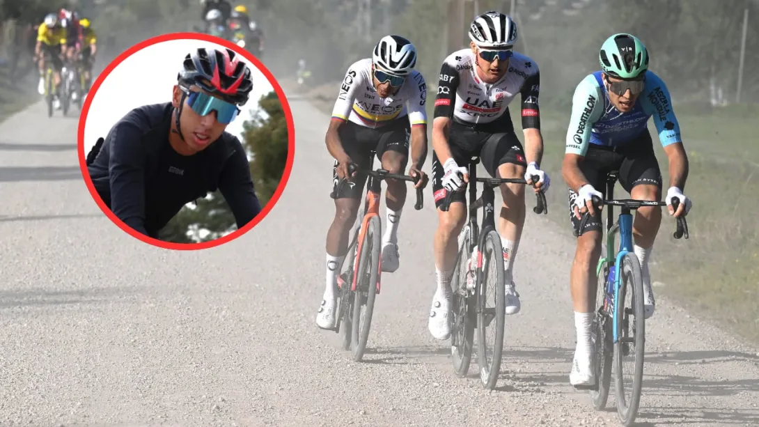 Egan Bernal sorprende al mundo del ciclismo luego de su fractura de clavícula.