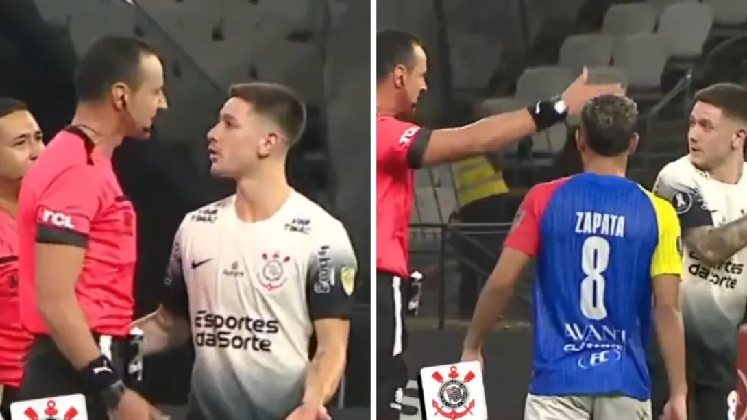 Wilmar Roldán desafió al jugador de Corinthians, Rodrigo Garro