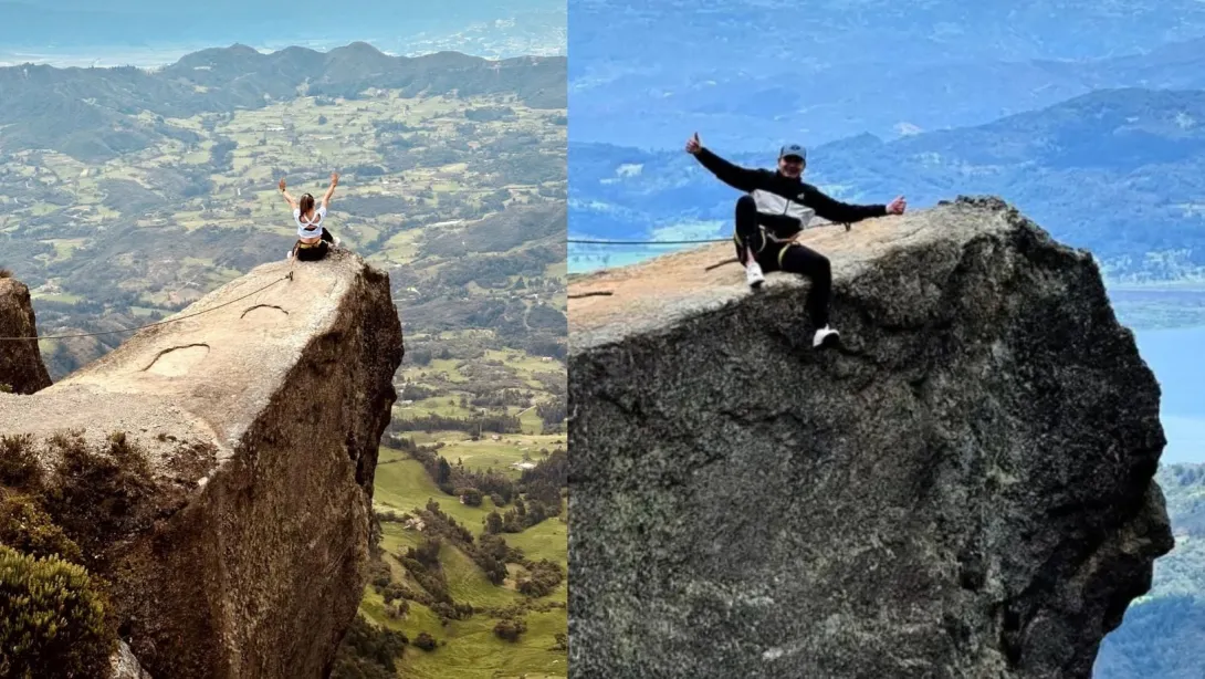 Piedra Colgada, Susa, Cundinamarca.